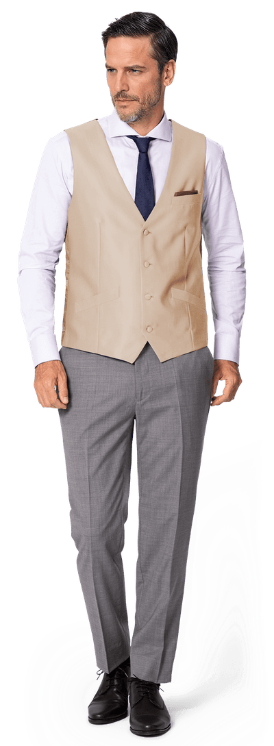 Champagne essential Suit Vest