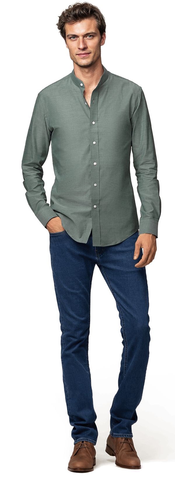 Mandarin Collar Shirts