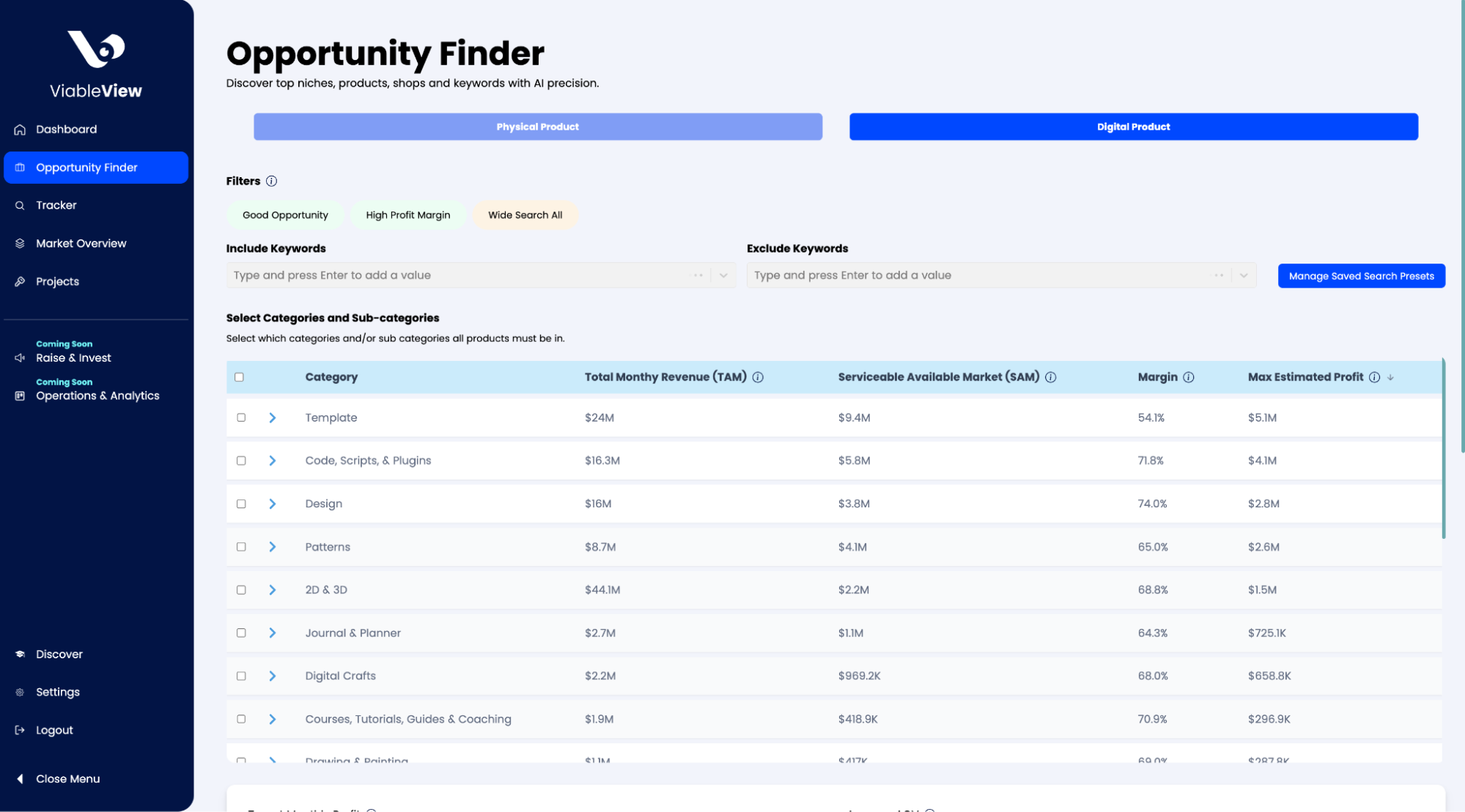 Opportunity Finder