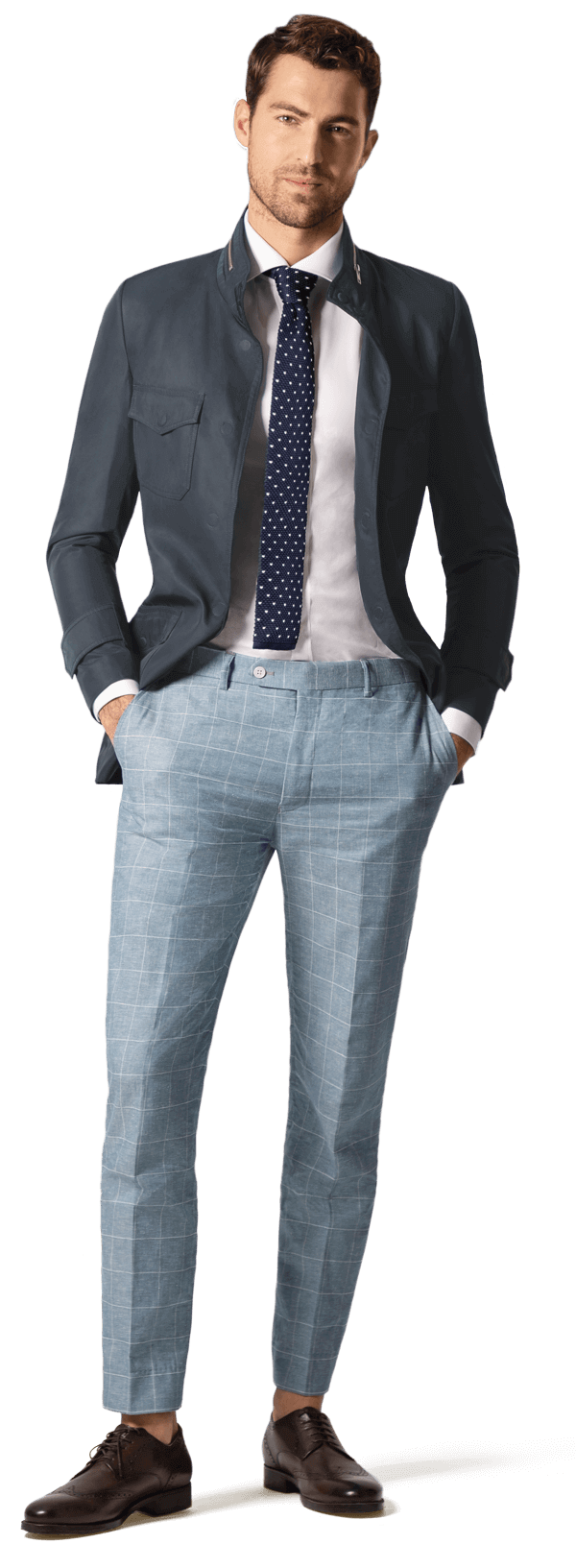 linen trousers